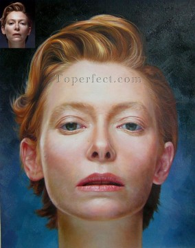 Portrait Painting - imd038 head portrait